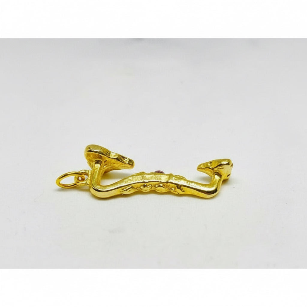 Ru Yi Amuleto Feng Shui Baño De Oro Con Cristal 4 Cm by HEREJE