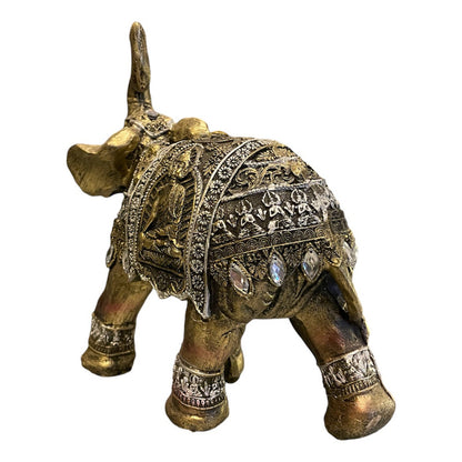 Elefante De La Abundancia Dorado by HEREJE