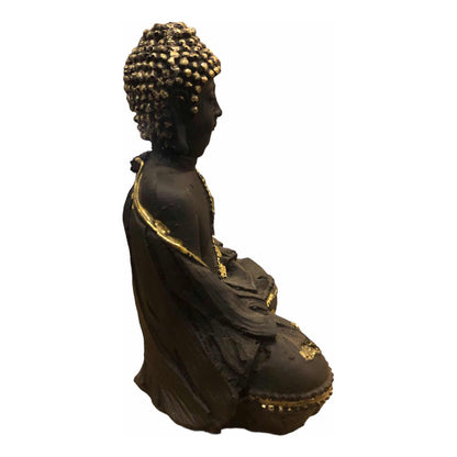 Buda Tapete Negro 13x9x6 Negro by ARTICULOS ESOTERICOS LETY