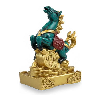 Caballo Año Chino Escultura De Resina 9x6x5cm by HEREJE