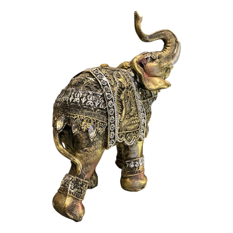 Elefante De La Abundancia Dorado by HEREJE
