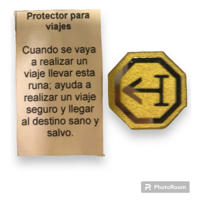 Runas De Protección 3cm Espejo Grabado Varios Modelos by ARTICULOS ESOTERICOS LETY