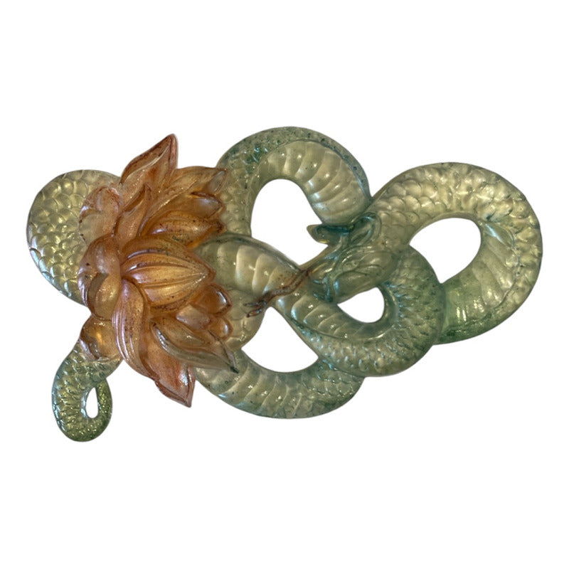 Serpiente Año Nuevo Chino Figura De Resina by HEREJE