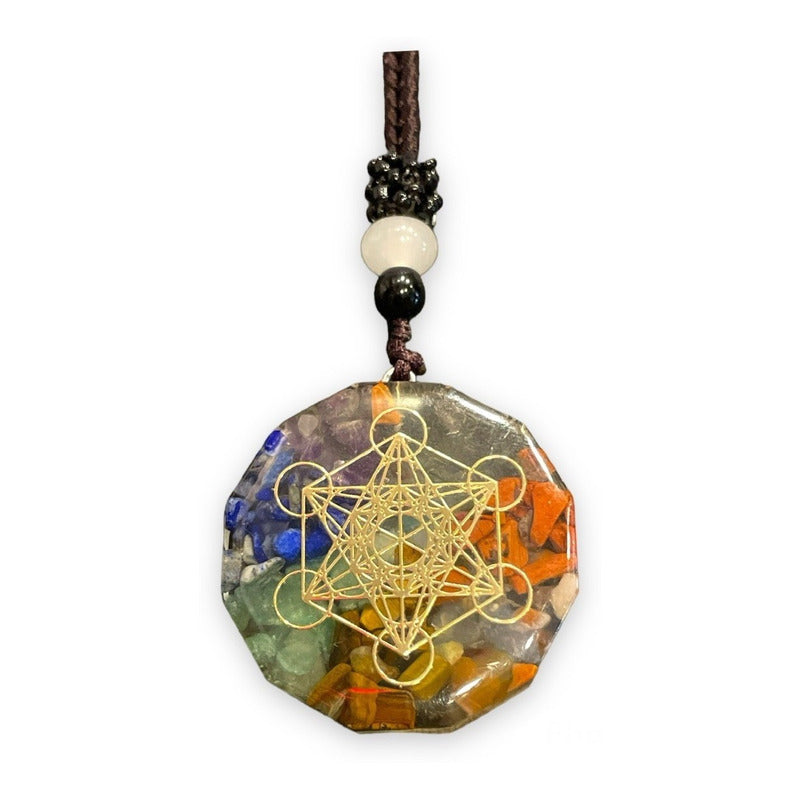 Collar De Orgonita Meditacion Sanacion Electromagnetico by HEREJE