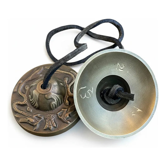 Cymbalo Tibetano Cuenco 7 Metales Indu 6.5 Cm by HEREJE