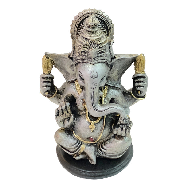 Ganesh Resina Prosperidad 13.5 Cm Ritualizado by HEREJE