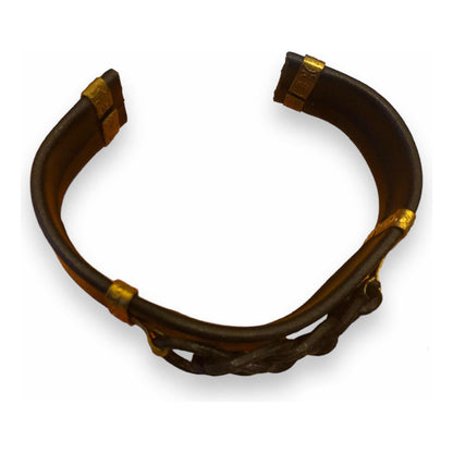 Brazalete Nudo Sintin Tipo Piel by HEREJE