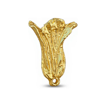 Lechuga Dorada Amuleto De Metal De 4 Cm Para El Feng Shui Dorado by HEREJE