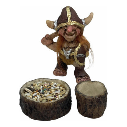 Troll Mini + Comedero + Semillas + Tarjeta Varios Modelos (2 by HEREJE