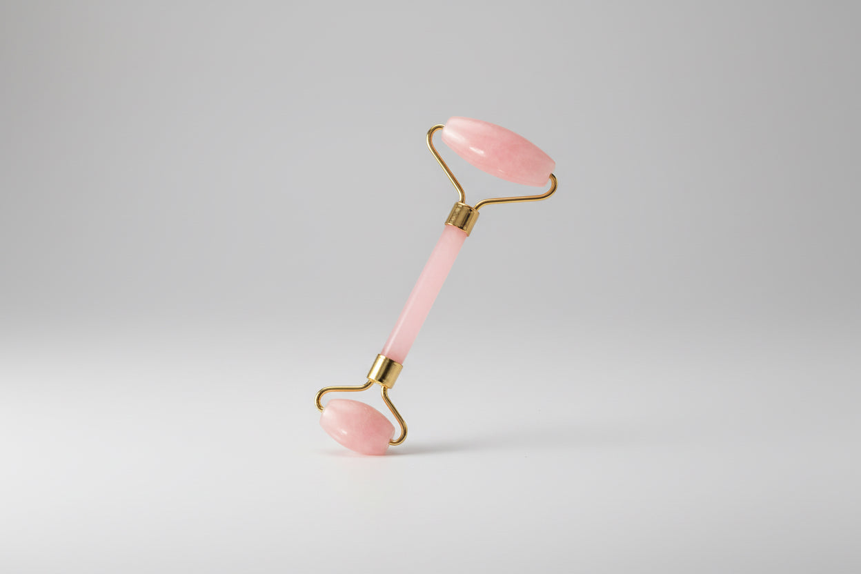 Roller Masajeado Facial Cuarzo Rosa by HEREJE