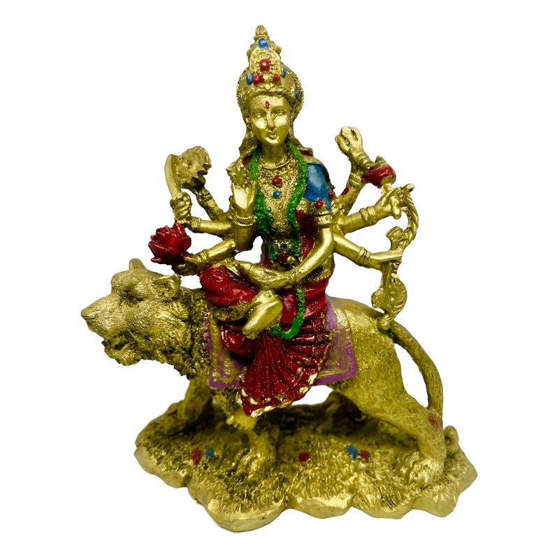 Durga Diosa Indu Figura De Resina 15.5 Cm by ARTICULOS ESOTERICOS LETY