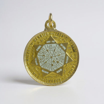 Sello Seite Arcangeles Metatron Dije Metal Encapsulado 30mm by HEREJE