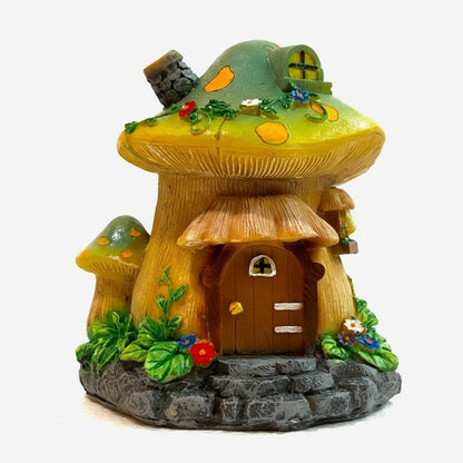 Casa Hongo Seres Elementales Resina Nacional 13 Cm by ARTICULOS ESOTERICOS LETY