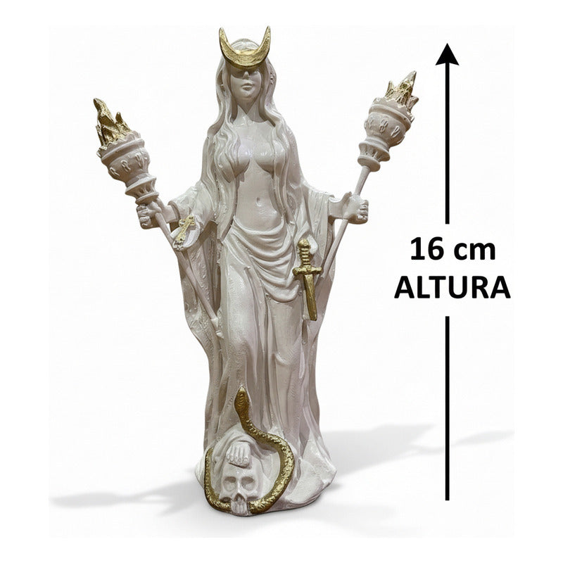 Hecate Escultura De Resina De 16 Cm De Alto by HEREJE