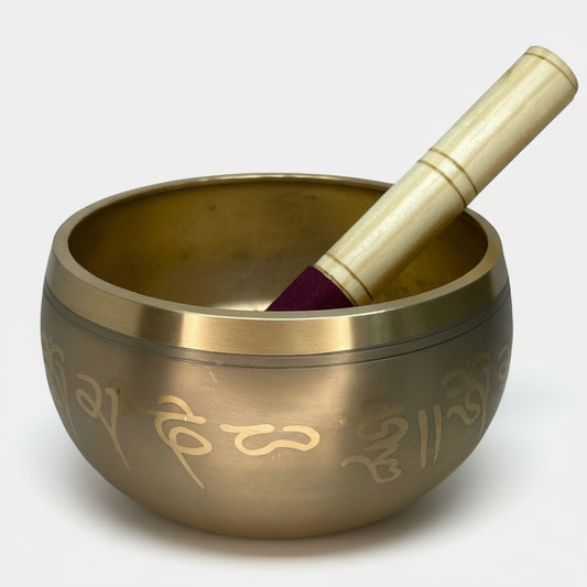 Cuenco Tibetano 7 Metales 15 Cm Sanción Chakras Indu by ARTICULOS ESOTERICOS LETY