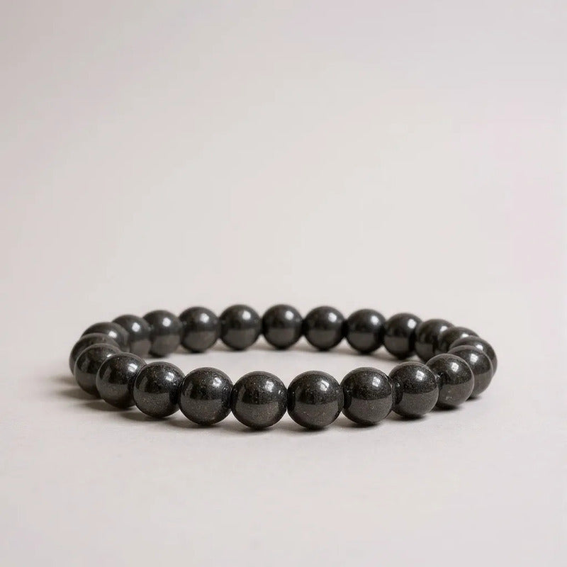 Pulsera Quartz Mediana De Cuarzo Pulido 8mm by HEREJE