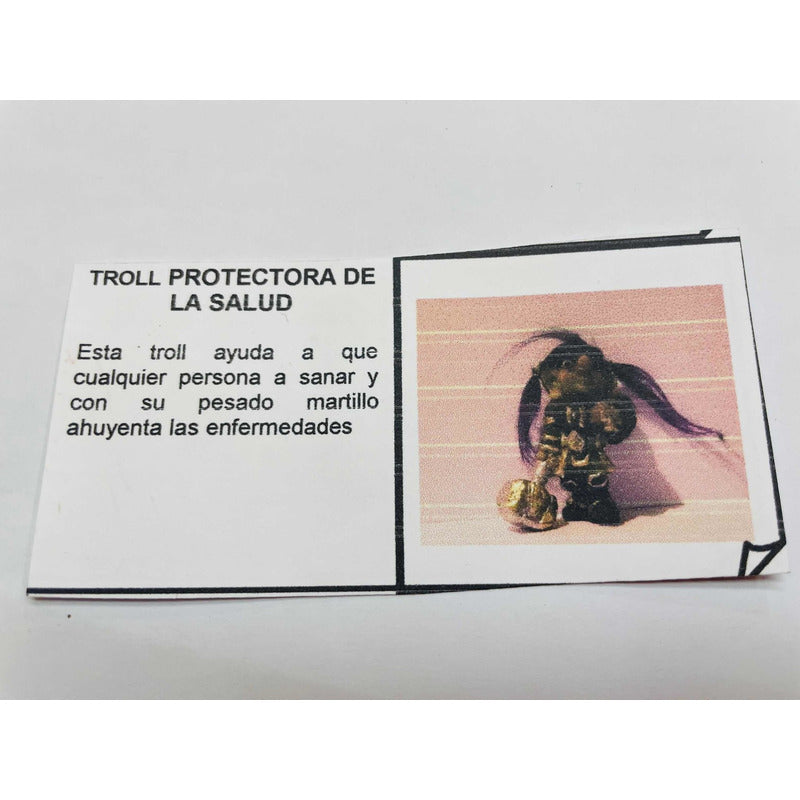 Troll Protector De La Salud + Comedero 11cm Figura De Resina Verde Oscuro by HEREJE