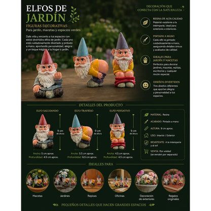 Gnomo Figura Divertida De 9 Cm De Altura Taza by HEREJE