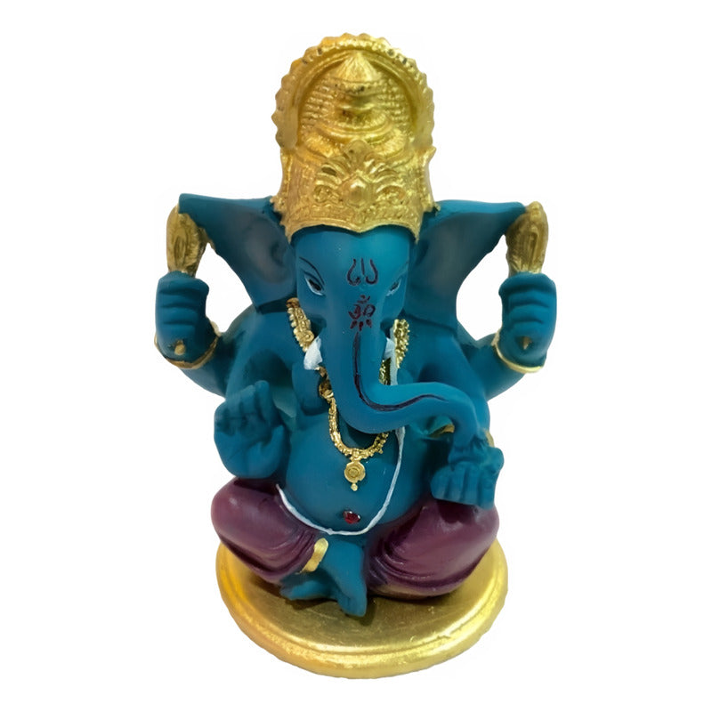 Ganesh Resina Prosperidad 13.5 Cm Ritualizado by HEREJE