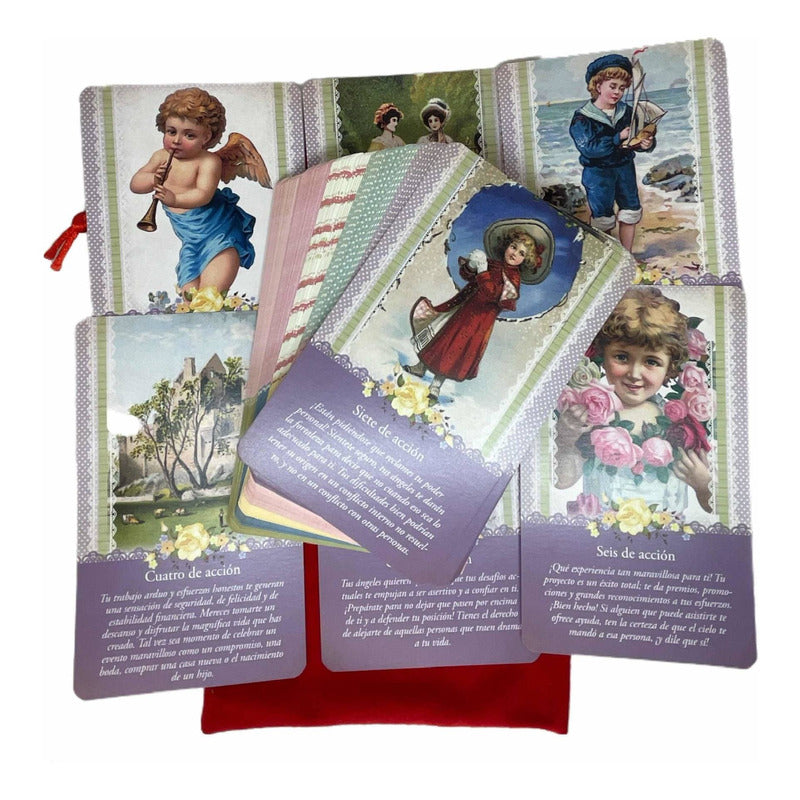 Tarot Angel De La Guarda +manual+morral Doreen Virtue Origin by HEREJE