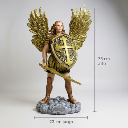 Arcangeles De 35cm Altura Figura De Resina Modelo A Elegir by HEREJE