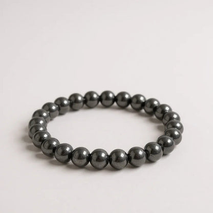 Pulsera Quartz Mediana De Cuarzo Pulido 8mm by HEREJE