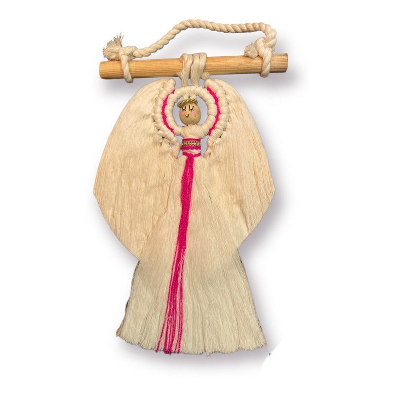Macrame Arcangel 20x33x4 Cm Colgante Varios Colores A Elegir by HEREJE