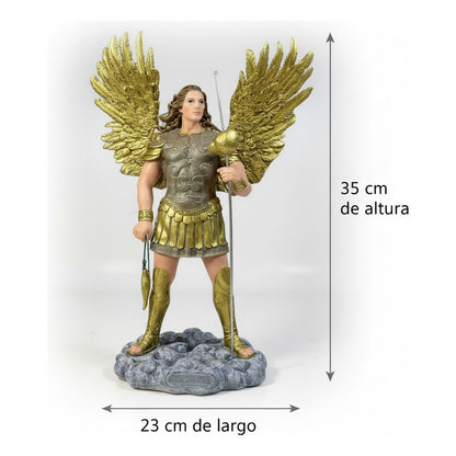 Arcangeles De 35cm Altura Figura De Resina Modelo A Elegir by HEREJE