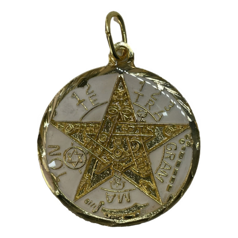 Pentagrama Ritualizado 7 Metales Esotérico 30mm by ARTICULOS ESOTERICOS LETY