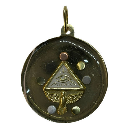 Pentagrama Ritualizado 7 Metales Esotérico 30mm by ARTICULOS ESOTERICOS LETY