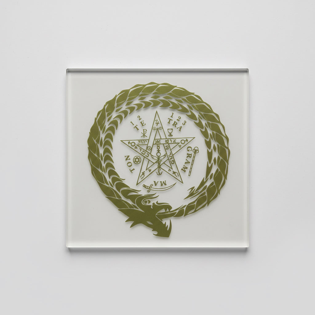 Tetragramaton Calcomanía Estampa Stickers 9cm by ARTICULOS ESOTERICOS LETY