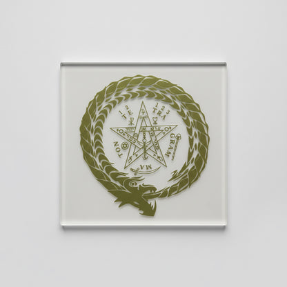 Tetragramaton Calcomanía Estampa Stickers 9cm by ARTICULOS ESOTERICOS LETY
