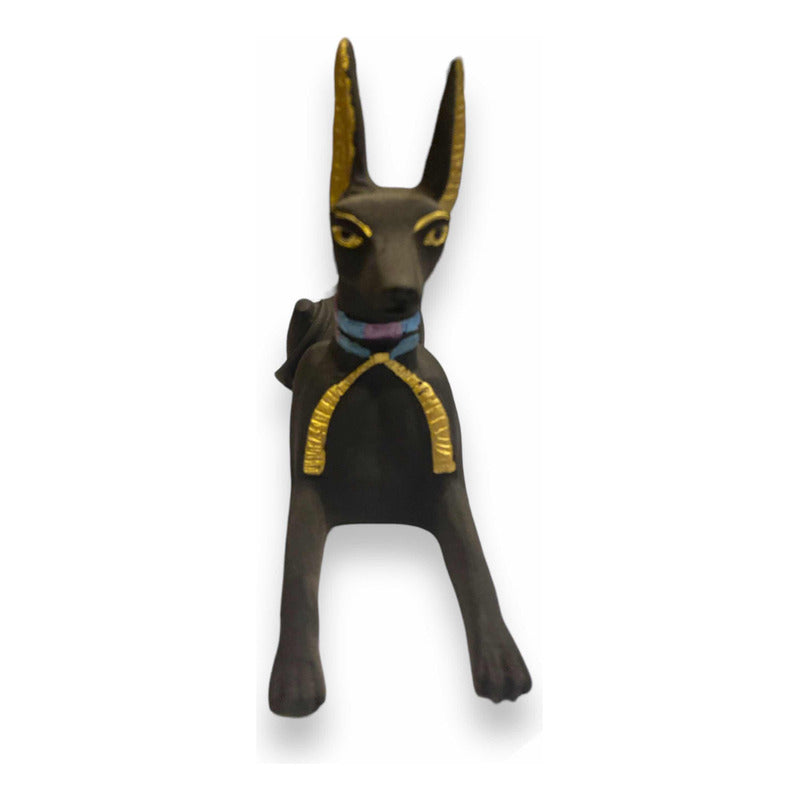 Anubis Echado Figura De Resina 13cm Negro by HEREJE