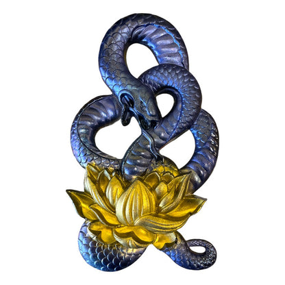 Serpiente Año Nuevo Chino Figura De Resina by HEREJE