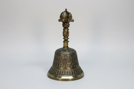 Campana Tibetana Cuenco Armonizador 7 Metales 16 Cm Alto by HEREJE