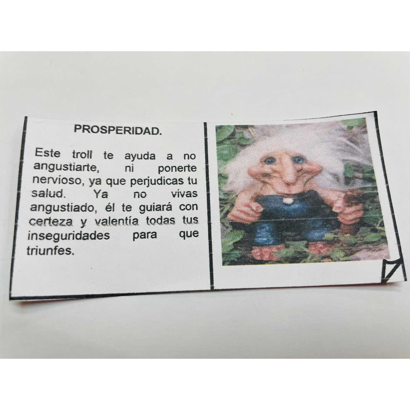 Troll Prosperidad + Comedero 10 Cm Figura Resina Nacional Variado by HEREJE