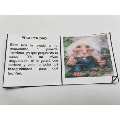 Troll Prosperidad + Comedero 10 Cm Figura Resina Nacional Variado by HEREJE