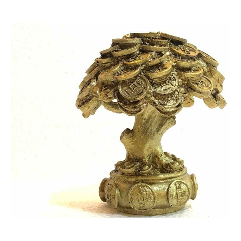 Arbol De La Vida Y La Abundancia Dorado by HEREJE
