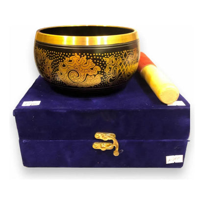 Cuenco Tibetano 15cm Negro by HEREJE