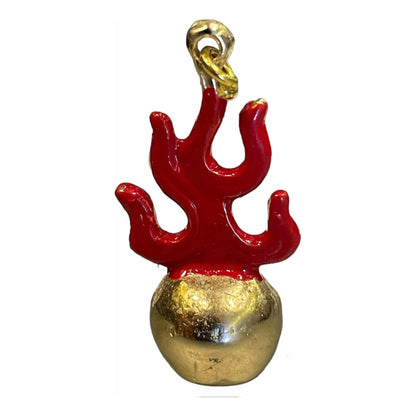 Bola De Fuego Amuleto De Feng Shui Baño De Oro 3 Cm Alto by ARTICULOS ESOTERICOS LETY