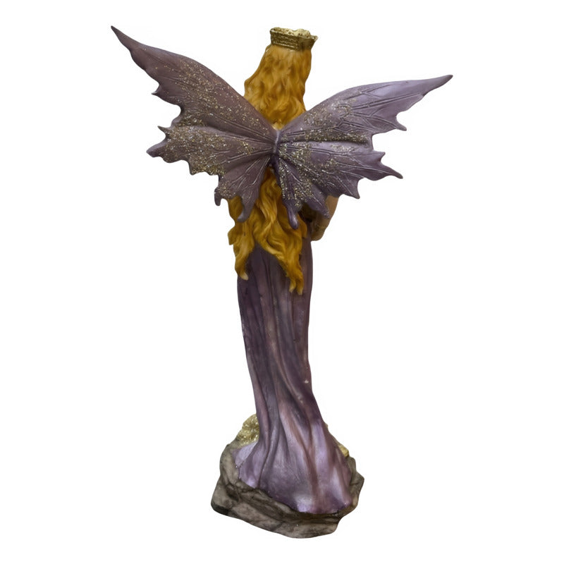 Estatua Abundia Con Alas 28 Cm Resina. by ARTICULOS ESOTERICOS LETY