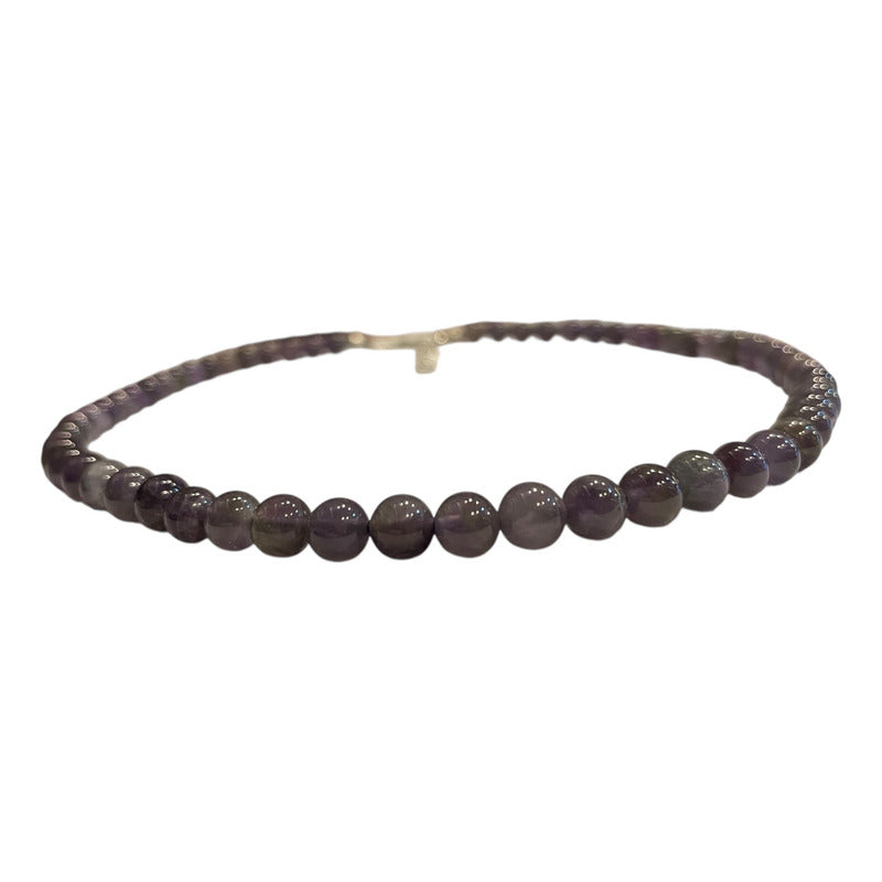 Amatista Collar De Piedra Natural Amatista by HEREJE