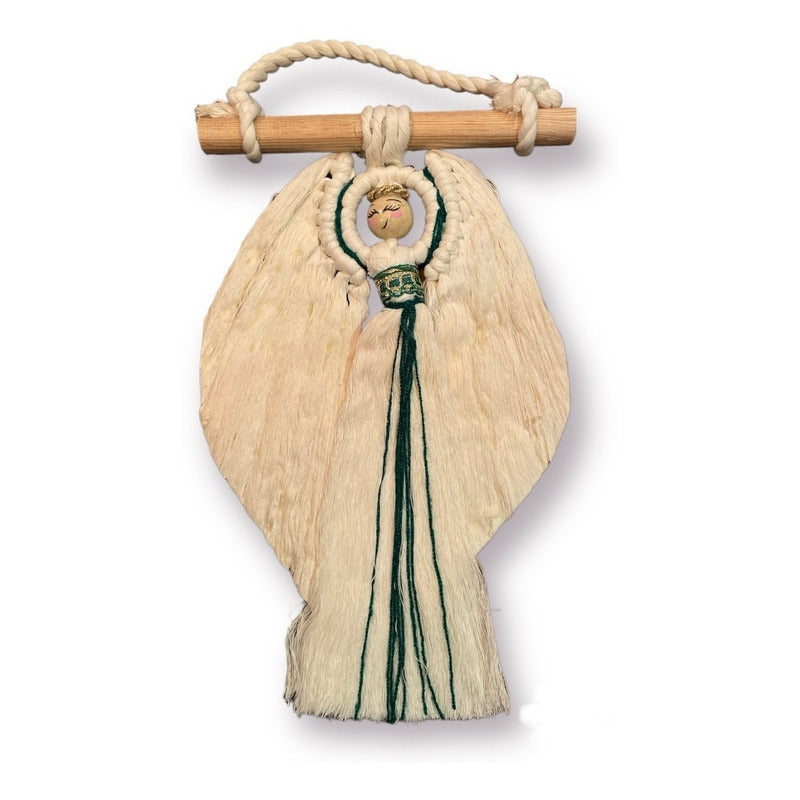 Macrame Arcangel 20x33x4 Cm Colgante Varios Colores A Elegir by HEREJE