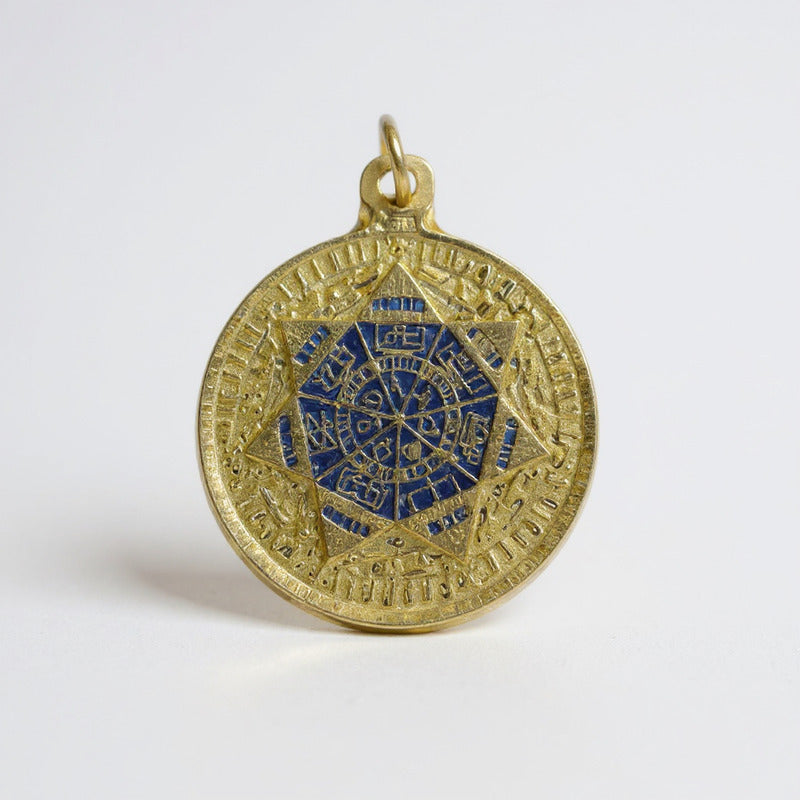 Sello Seite Arcangeles Metatron Dije Metal Encapsulado 25mm by HEREJE