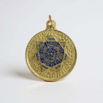 Sello Seite Arcangeles Metatron Dije Metal Encapsulado 30mm by HEREJE