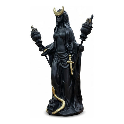 Hecate Escultura De Resina De 16 Cm De Alto by HEREJE