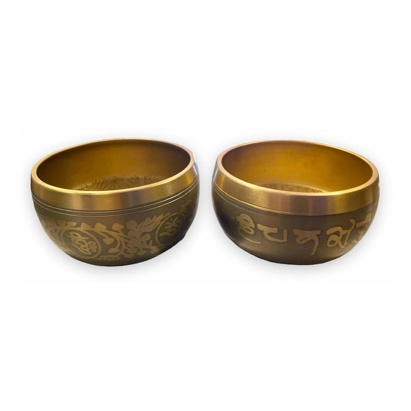 Cuenco Tibetano 105mm Diámetro 7 Metales Importado Meditacio by ARTICULOS ESOTERICOS LETY