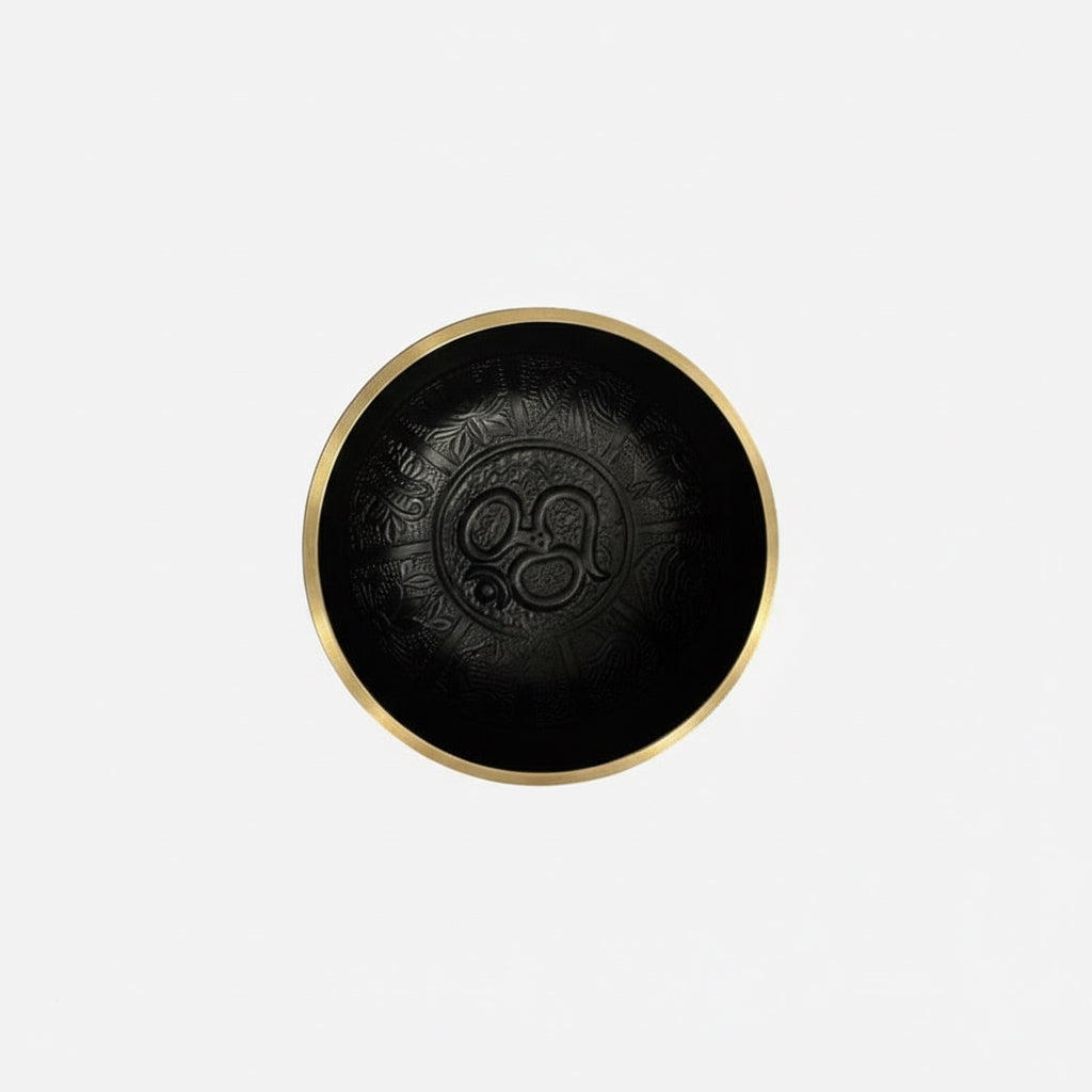Cuenco Tibetano 15cm 7 Metales Obscuro by ARTICULOS ESOTERICOS LETY