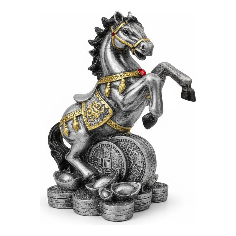 Caballo Año Chino Estatua De Resina 18x13x8.5 Cm by HEREJE