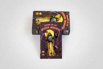 Tarot De La Santa Muerte + Bolsa + Instructivo 12.5cm by HEREJE